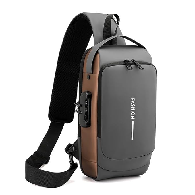Crossbody Sling Bag With USB Charging Port