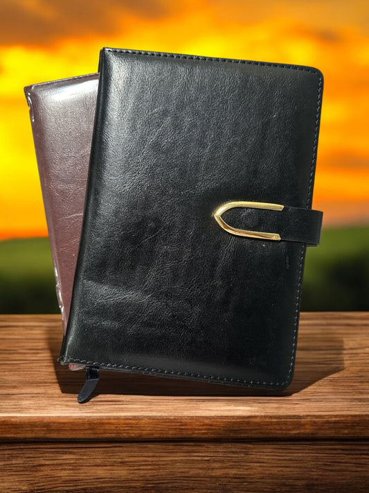 Fiona A4 Diary with A5 Size PU with Magnetic Lock