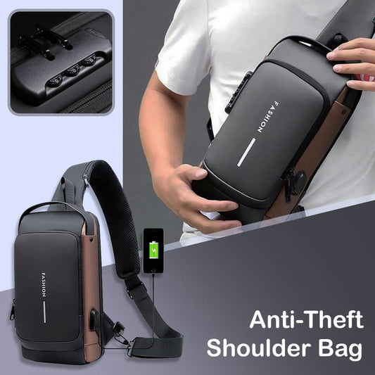 Crossbody Sling Bag With USB Charging Port
