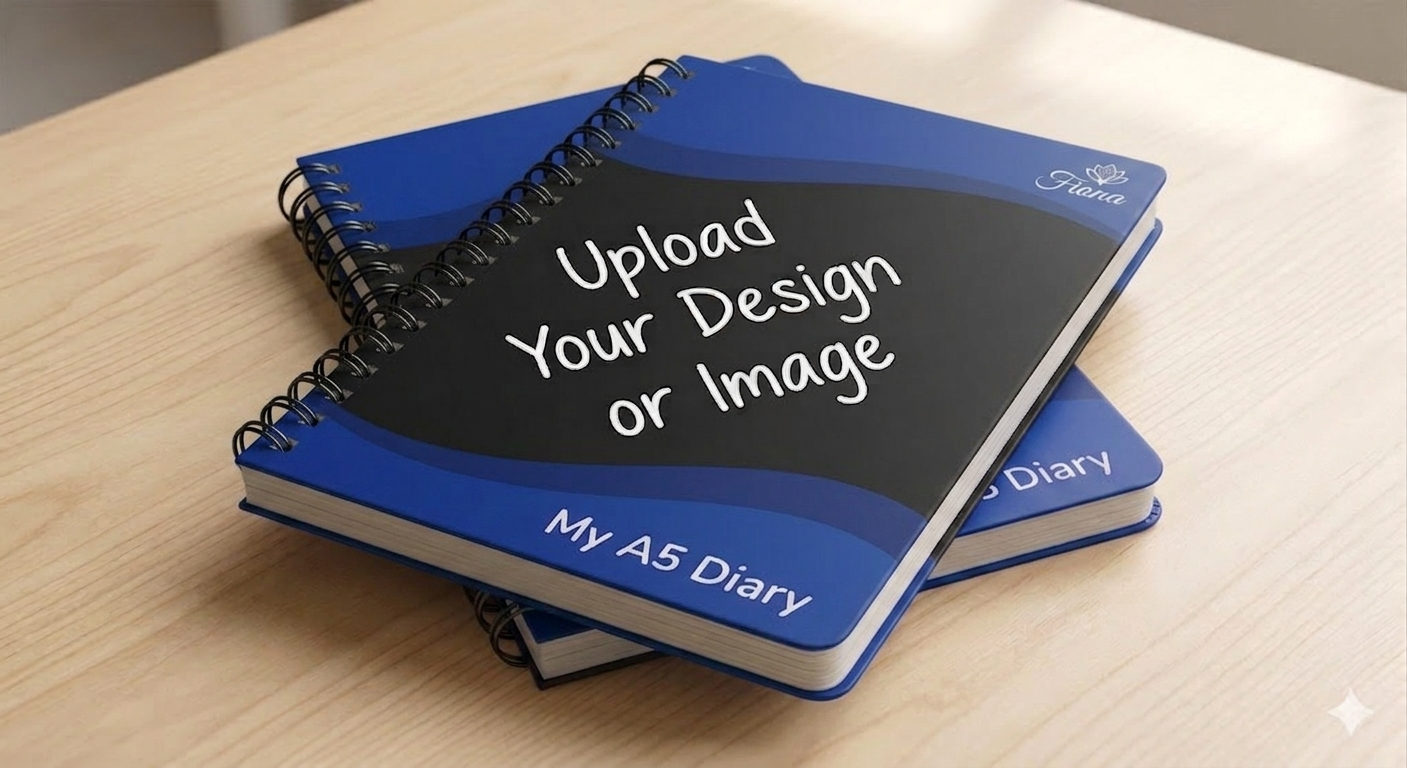 Customised A5 Case Bound Wiro Diary