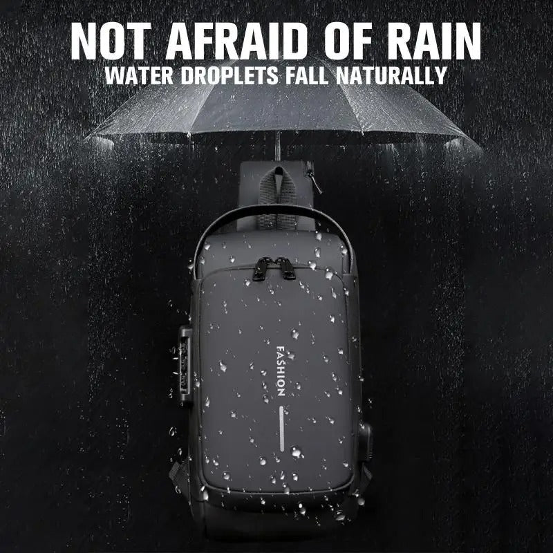 Fiona Fashion Sling Bag With Rain Protection