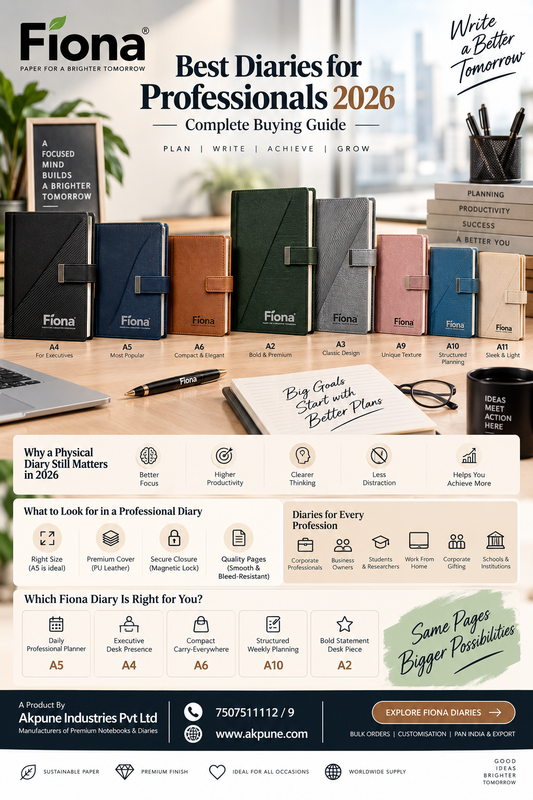 Best Diaries for Professionals 2026: Complete Buying Guide | Fiona
