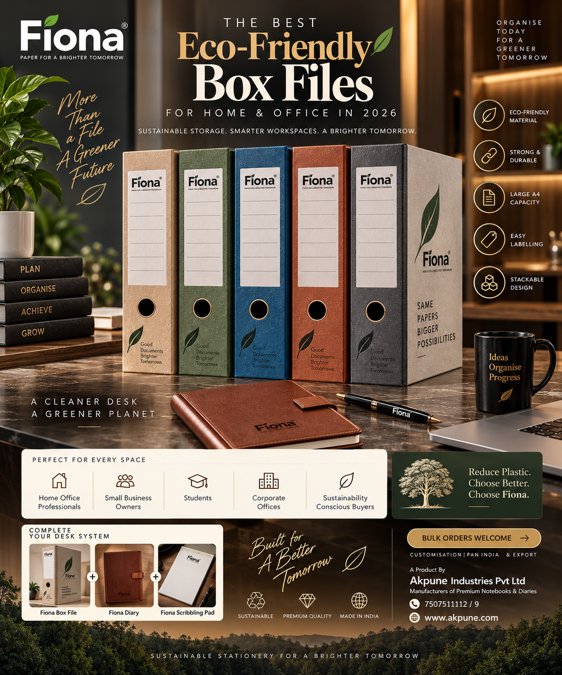 The Best Eco-Friendly Box Files for Home & Office in 2026 | Fiona