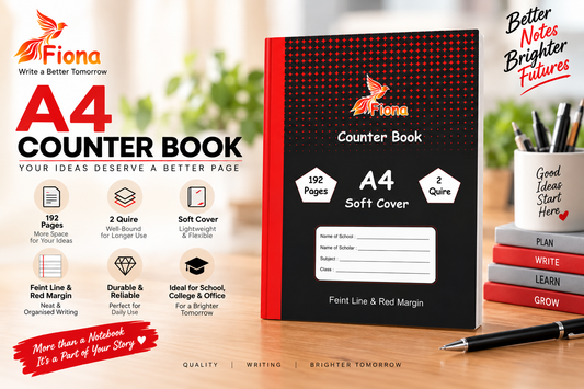 Fiona Counter Books 1 to 5 Quire — Bulk Export to East Africa & South Africa | AKPune