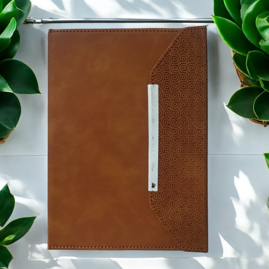 Fiona A6 Diary with A5 Size PU with Magnetic Lock