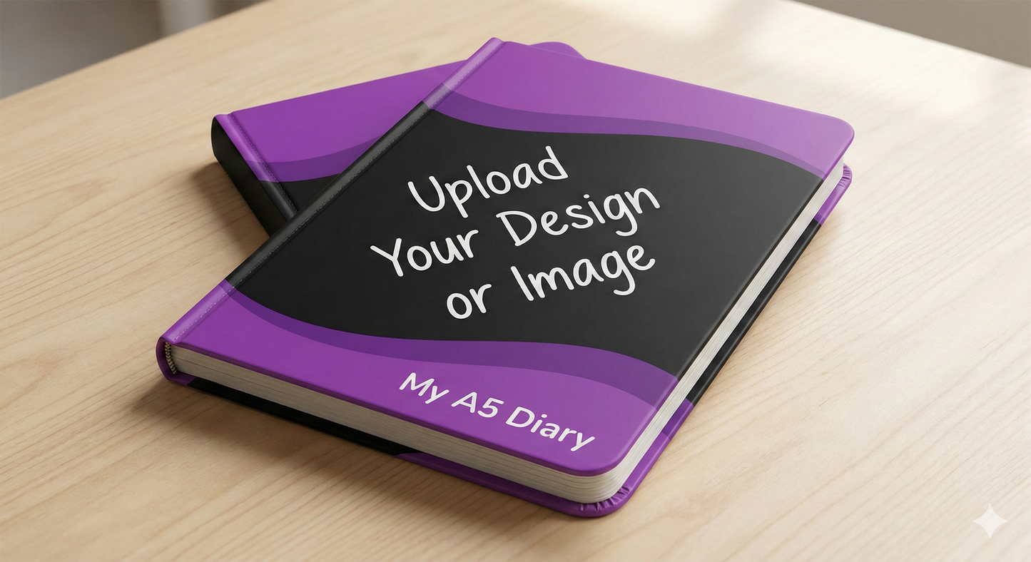 Customised A5 Case Bound Diary