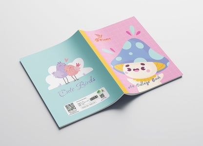 FIONA Notebook A4 Size 172 Pages (Pack of 6 Books)
