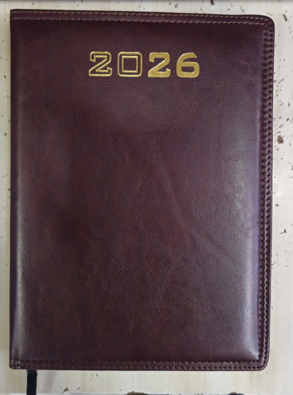 2026 Diary leather Cover 365 Days