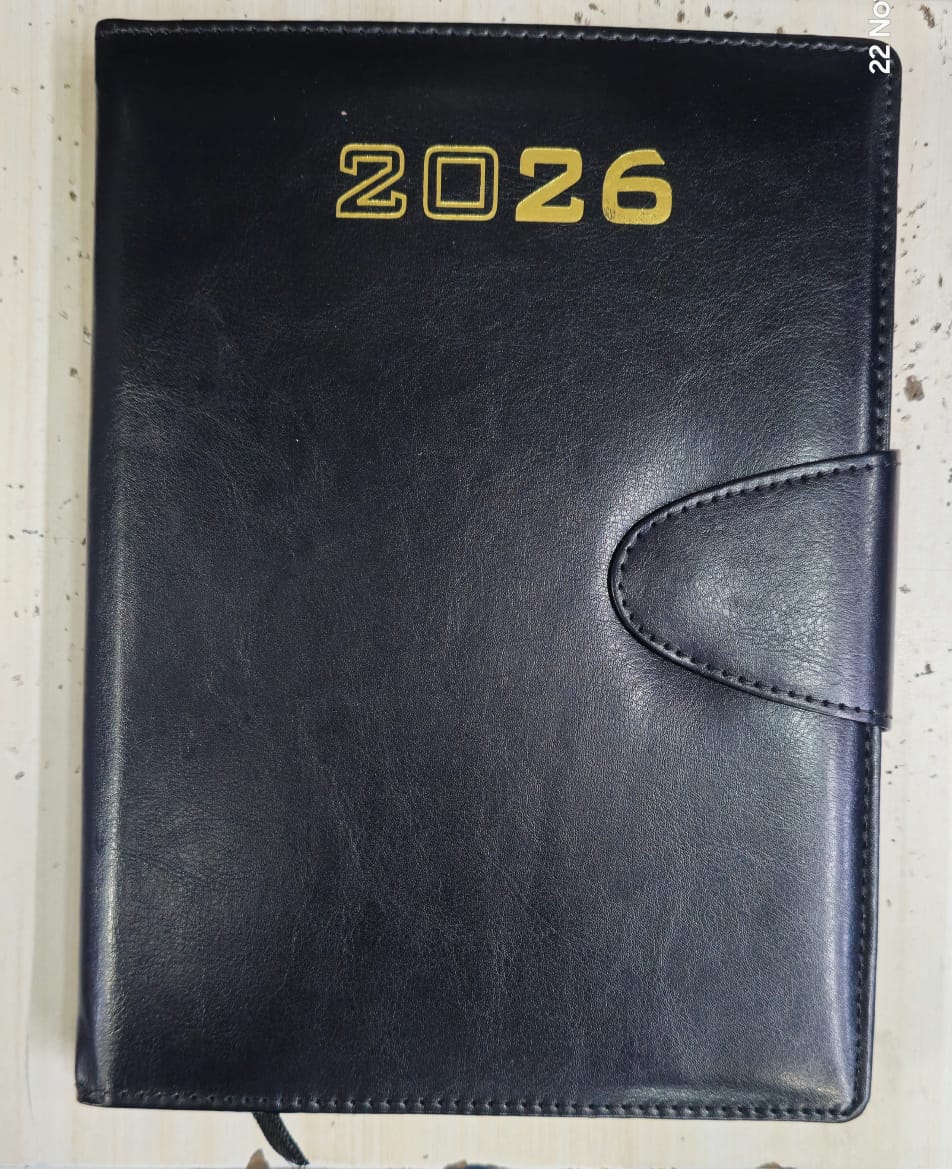 2026 Diary leather Cover 365 Days